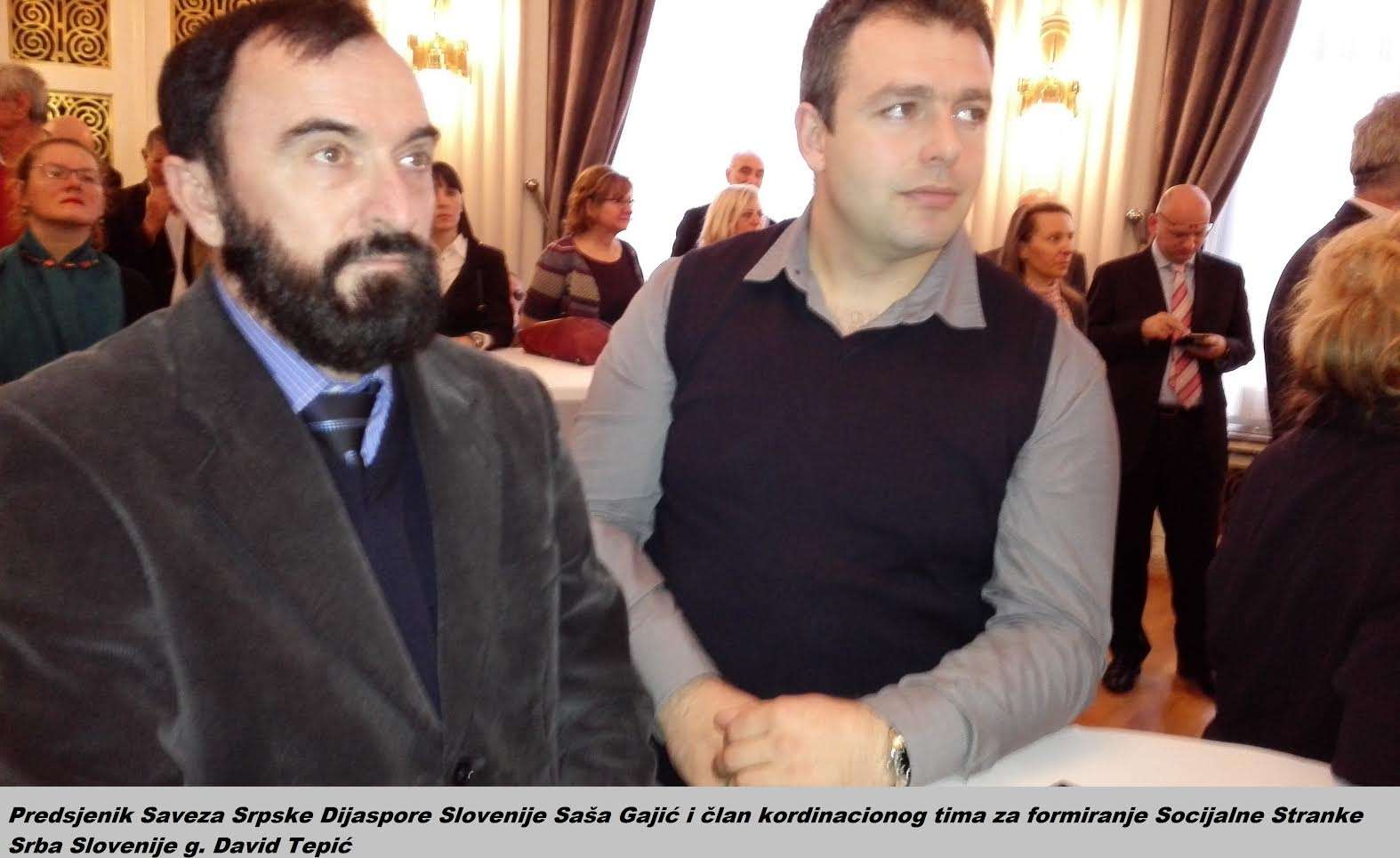 Predstavnici srpske dijaspore Slovenije na velikom godišnjem tradiconalnom okupljanju (06.01.2015.) kod braće u Zagrebu “Budućnost Srba zavisi od njih samih”