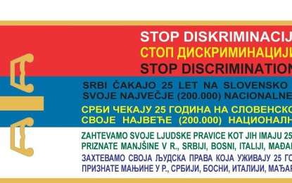 STOP DISKRIMINACIJI!